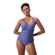 Sundbolur - Shaping V-Neck Blue
