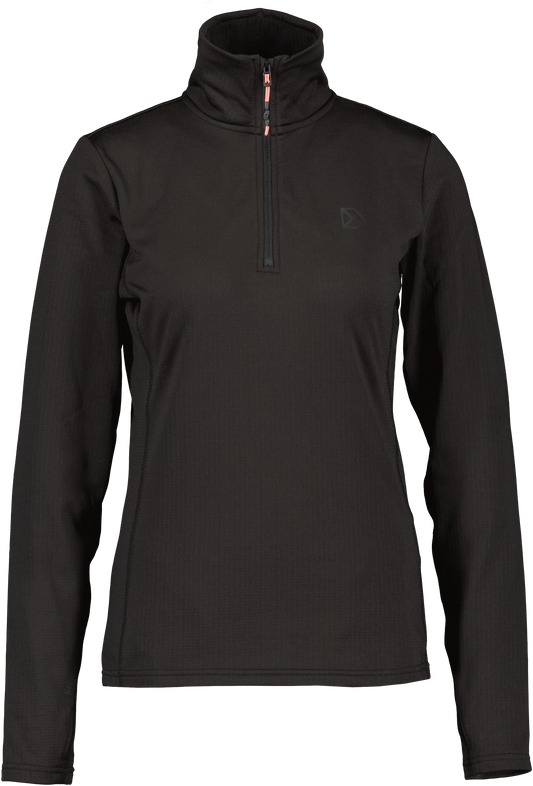 Peysa - Kajsa Halfzip Black