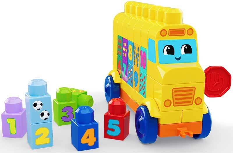 MEGA BLOKS BUILD & COUNT BUS