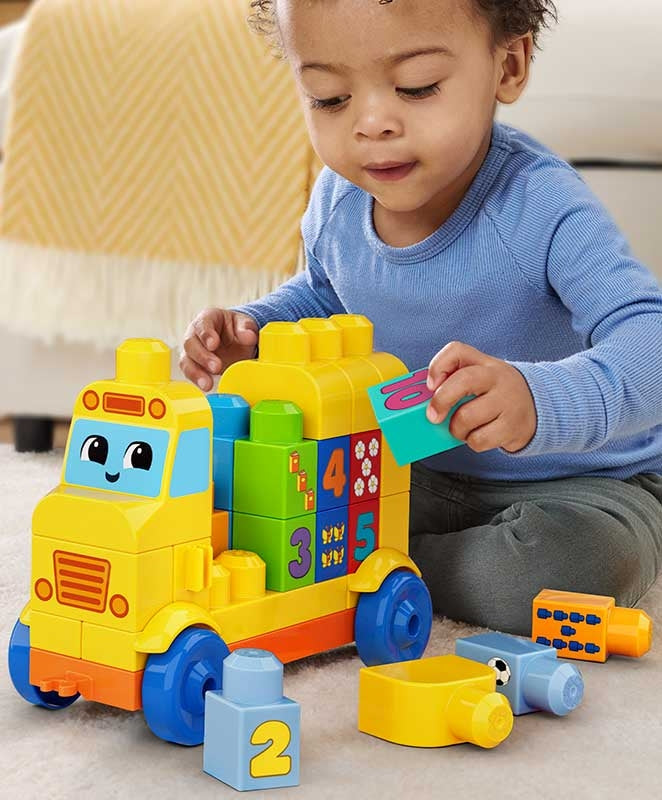 MEGA BLOKS BUILD & COUNT BUS