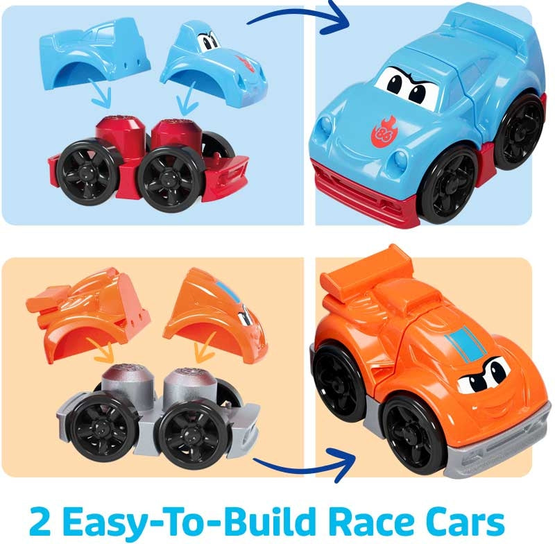 Mega Bloks - Build & Rig Race Bíll