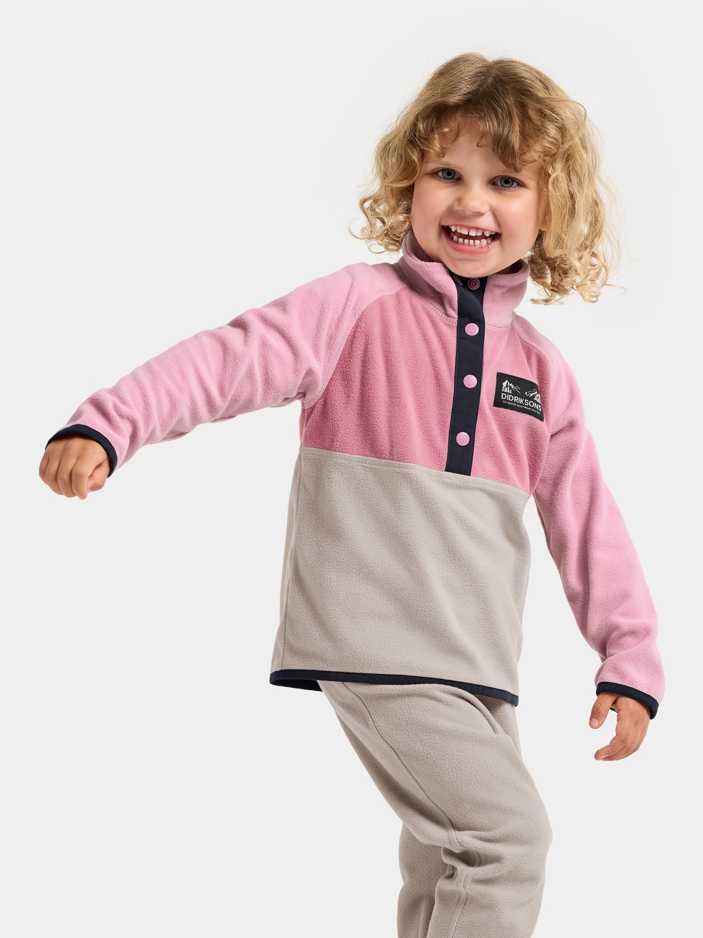 Flíspeysa - Monte Heather Pink