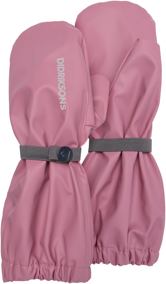 Regnvettlingar fóðraðir - Pileglove Heather Pink
