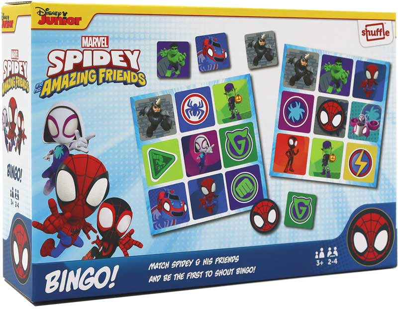 Spil - Spidey and friends Bingo