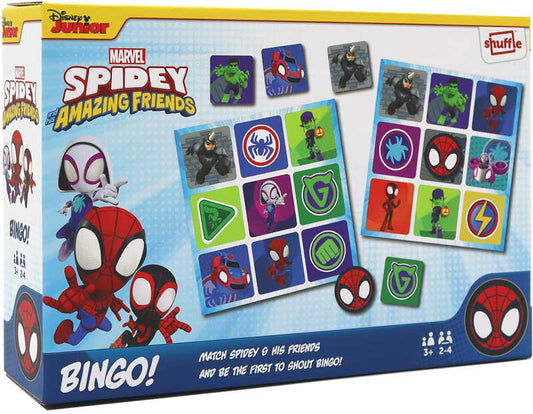 Spil - Spidey and friends Bingo