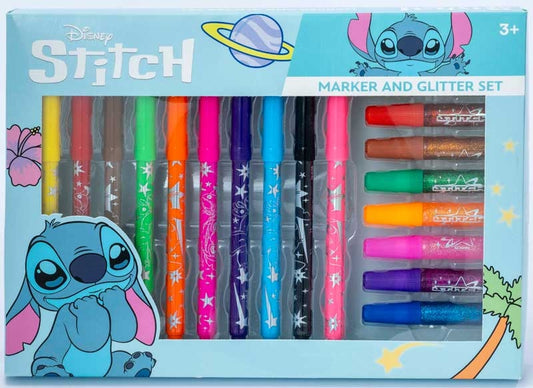 STITCH GLITTER MARKER PENS