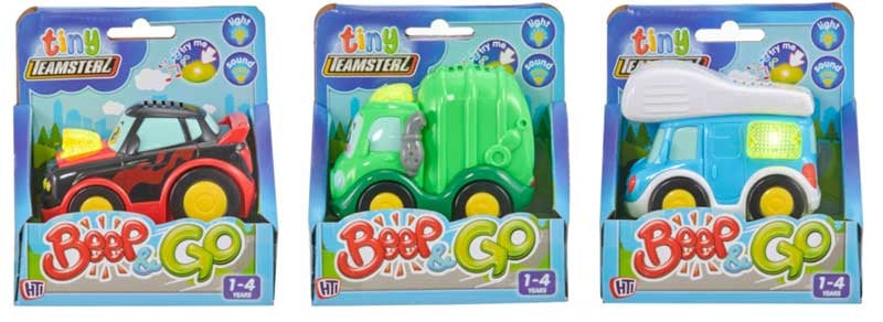 TINY TEAMSTERZ BEEP & GO