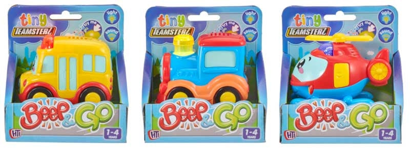 TINY TEAMSTERZ BEEP & GO